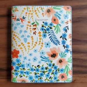 Anthropologie Leather Passport Holder
